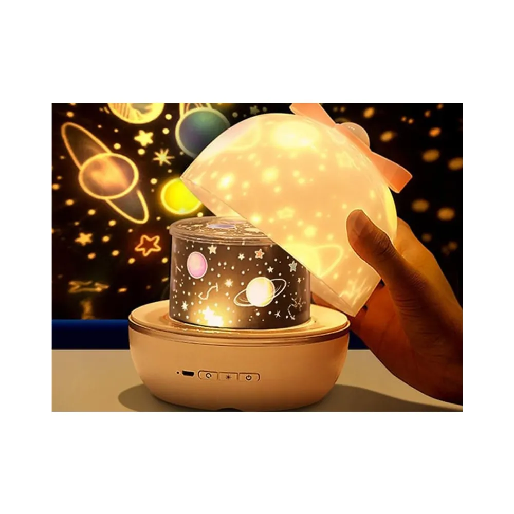 WOOPIE Projektor Gwiazd "Magiczne Sny" - Rzutnik Led 6 Trybów