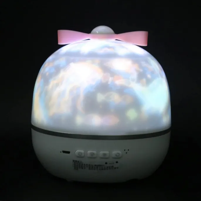 Gwiaździste niebo na suficie pokoju dziecięcego