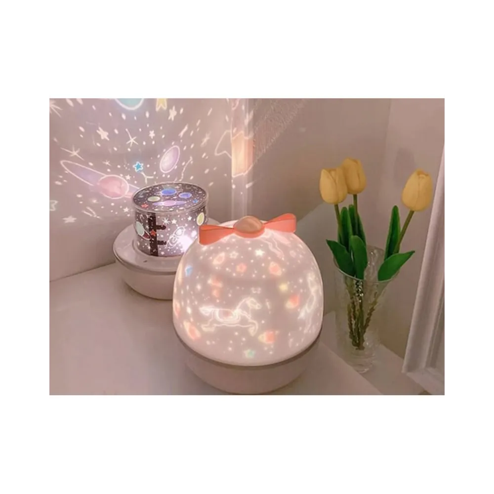 WOOPIE Projektor Gwiazd "Magiczne Sny" - Rzutnik Led 6 Trybów