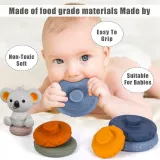 WOOPIE BABY Zestaw Edukacyjna Piramidka Koala 2w1 Gryzak