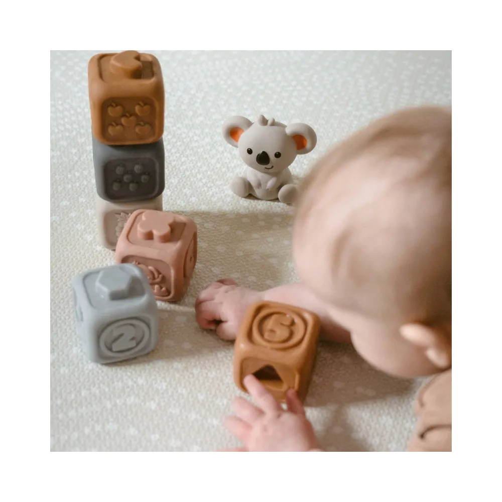 Klocki sensoryczne WOOPIE BABY - rozwój i zabawa