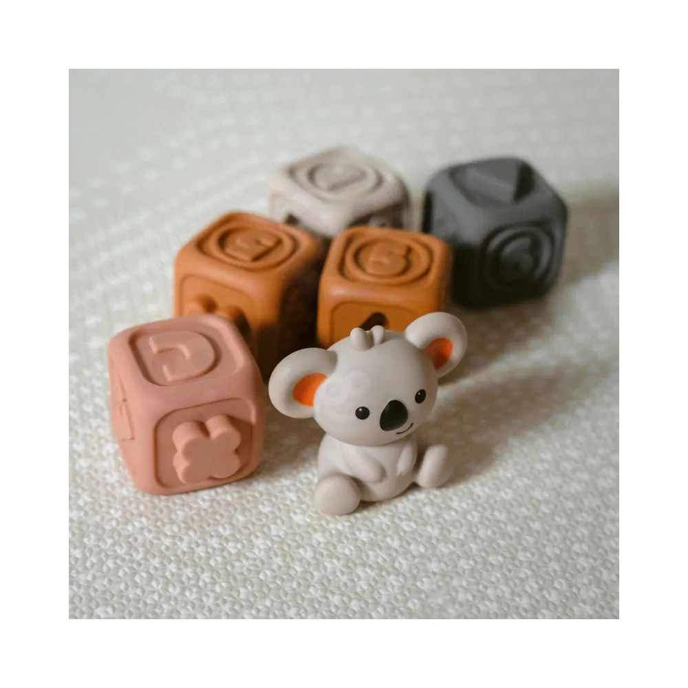 Miękkie klocki dla dzieci - idealne do ząbkowania