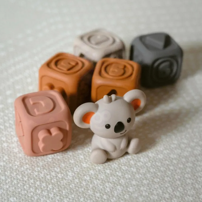 Miękkie klocki dla dzieci - idealne do ząbkowania