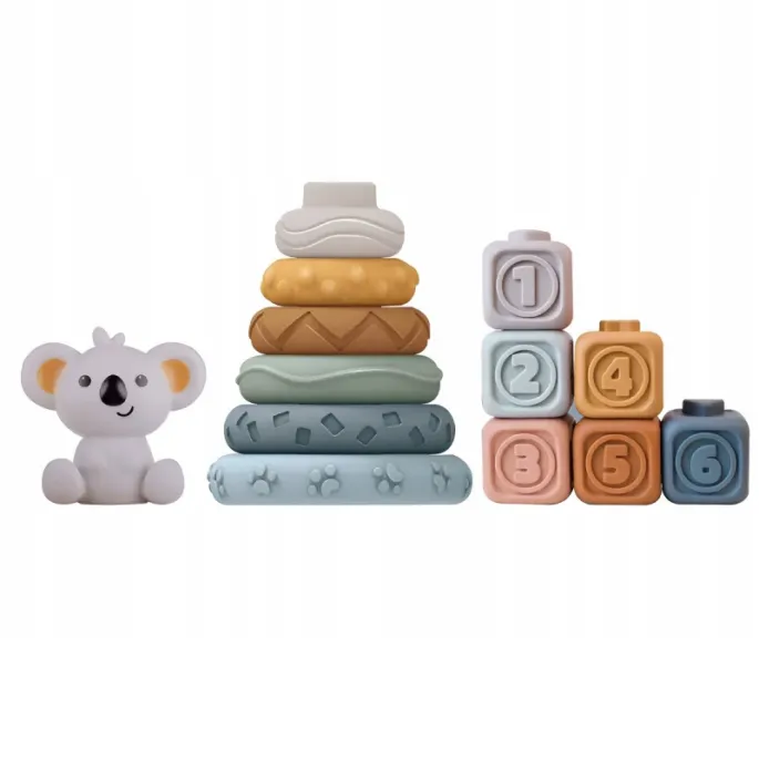 Edukacyjne klocki WOOPIE dla rozwijających się dzieci