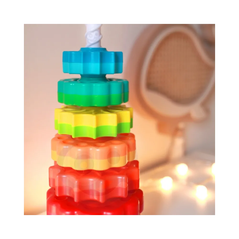 WOOPIE BABY Edukacyjna Piramidka Zakręcona Wieża