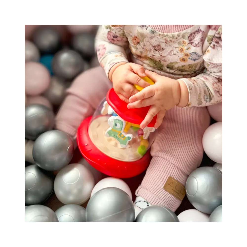 WOOPIE BABY Kolorowe Koniki Czerwona Bączek Karuzela