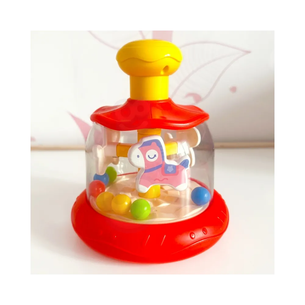 WOOPIE BABY Kolorowe Koniki Czerwona Bączek Karuzela