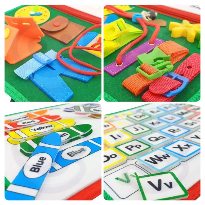 Edukacyjna walizka do nauki kształtów i kolorów