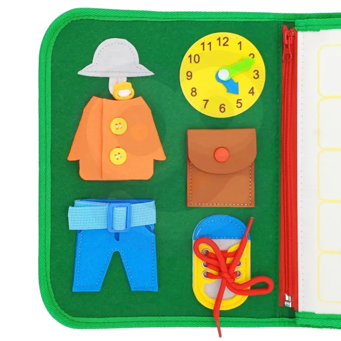 Bezpieczna zabawka wykonana z miękkiego filcu