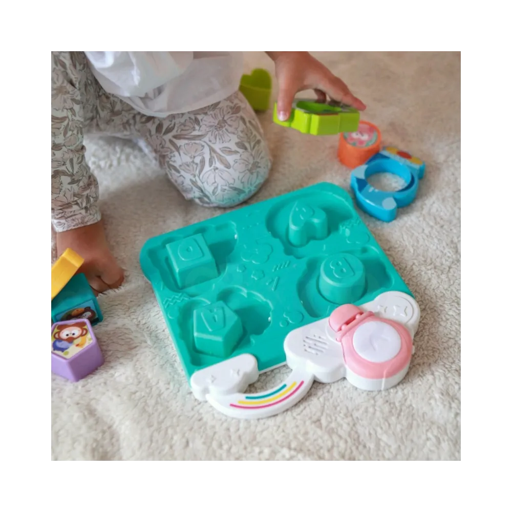 Zabawa z efektem świetlnym w układance WOOPIE