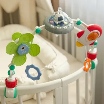 WOOPIE BABY Interaktywny Pałąk Łuk do Łóżeczka Grający Kołysanki