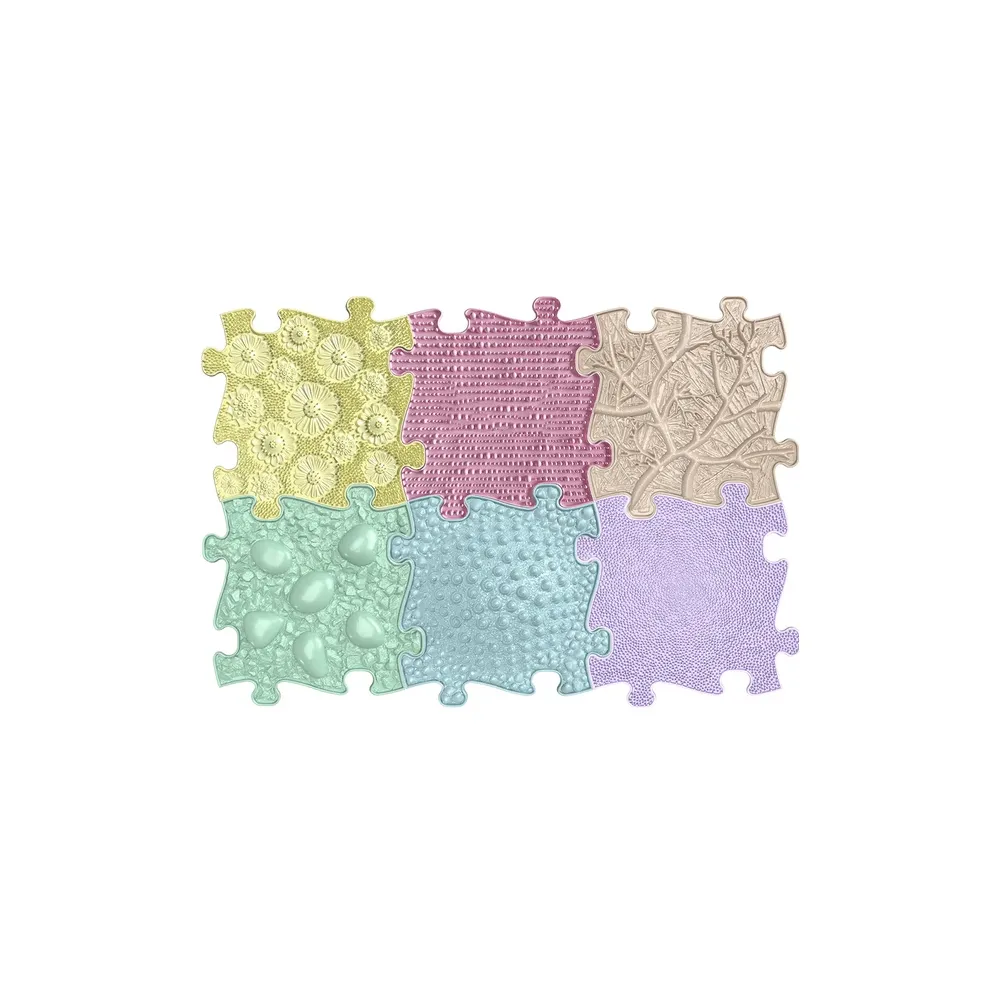 Zestaw 6 elementów do zabawy na bosaka dla maluszków