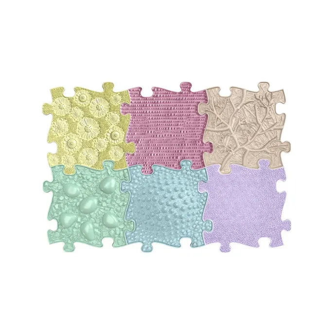 Zestaw 6 elementów do zabawy na bosaka dla maluszków