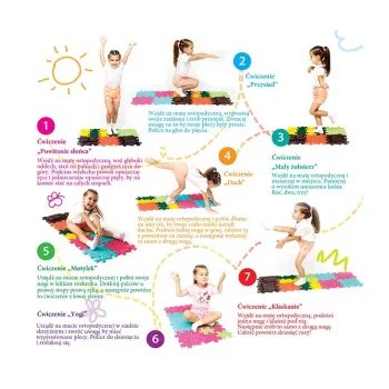 Interaktywna mata wspierająca rozwój motoryczny dziecka