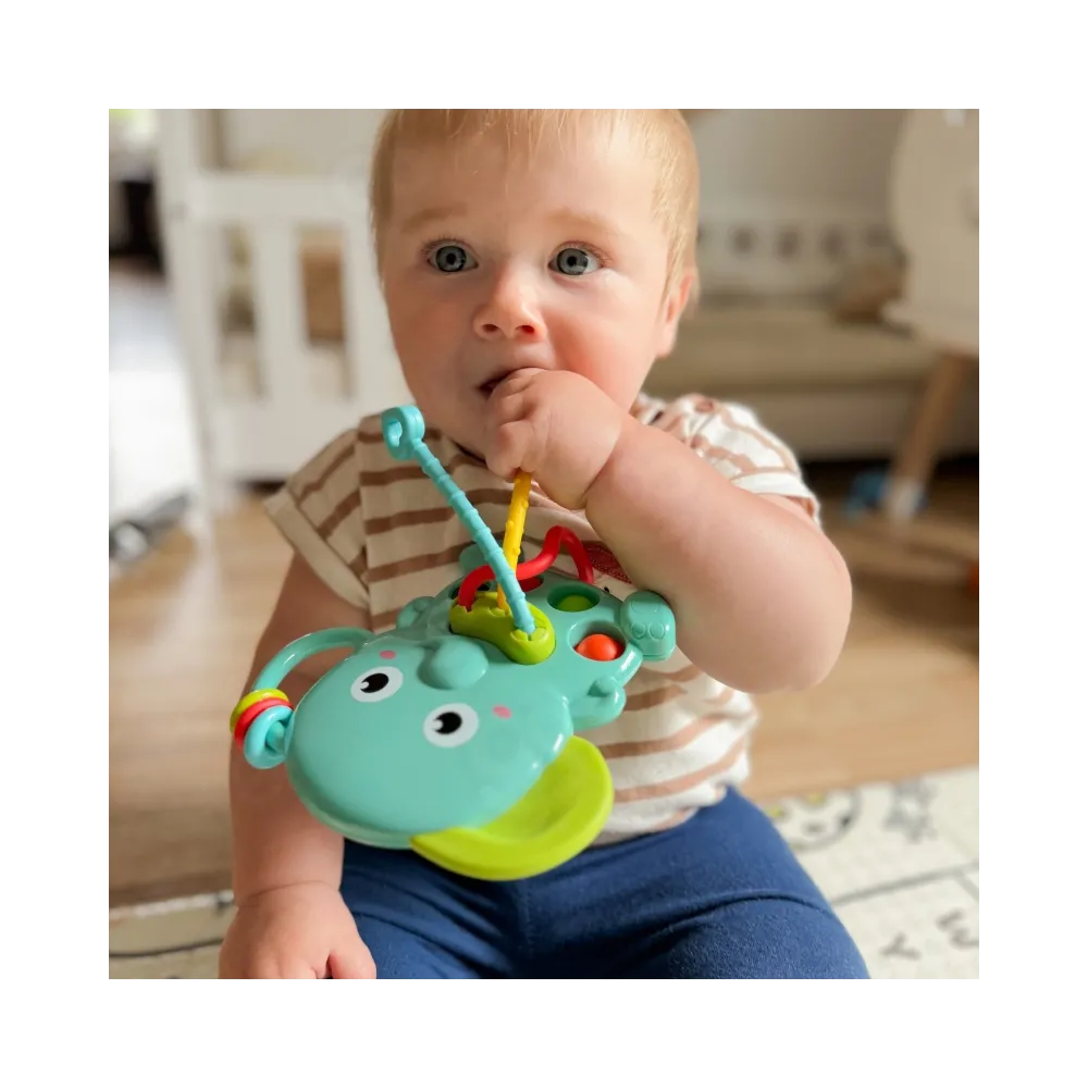 WOOPIE BABY Gryzak Sensoryczny Słonik Montessori 4w1