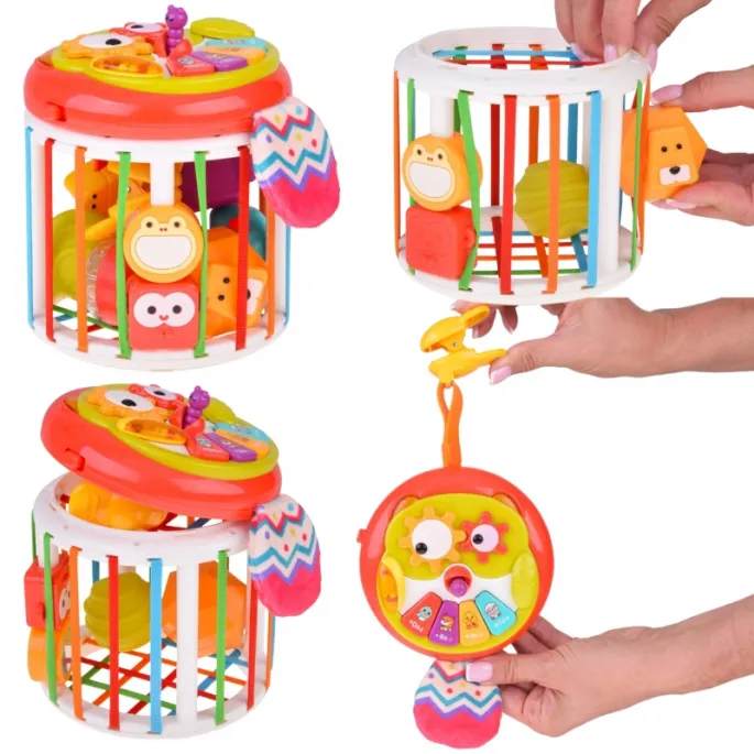 Kostka wspierająca rozwój wzroku i dotyku u dzieci