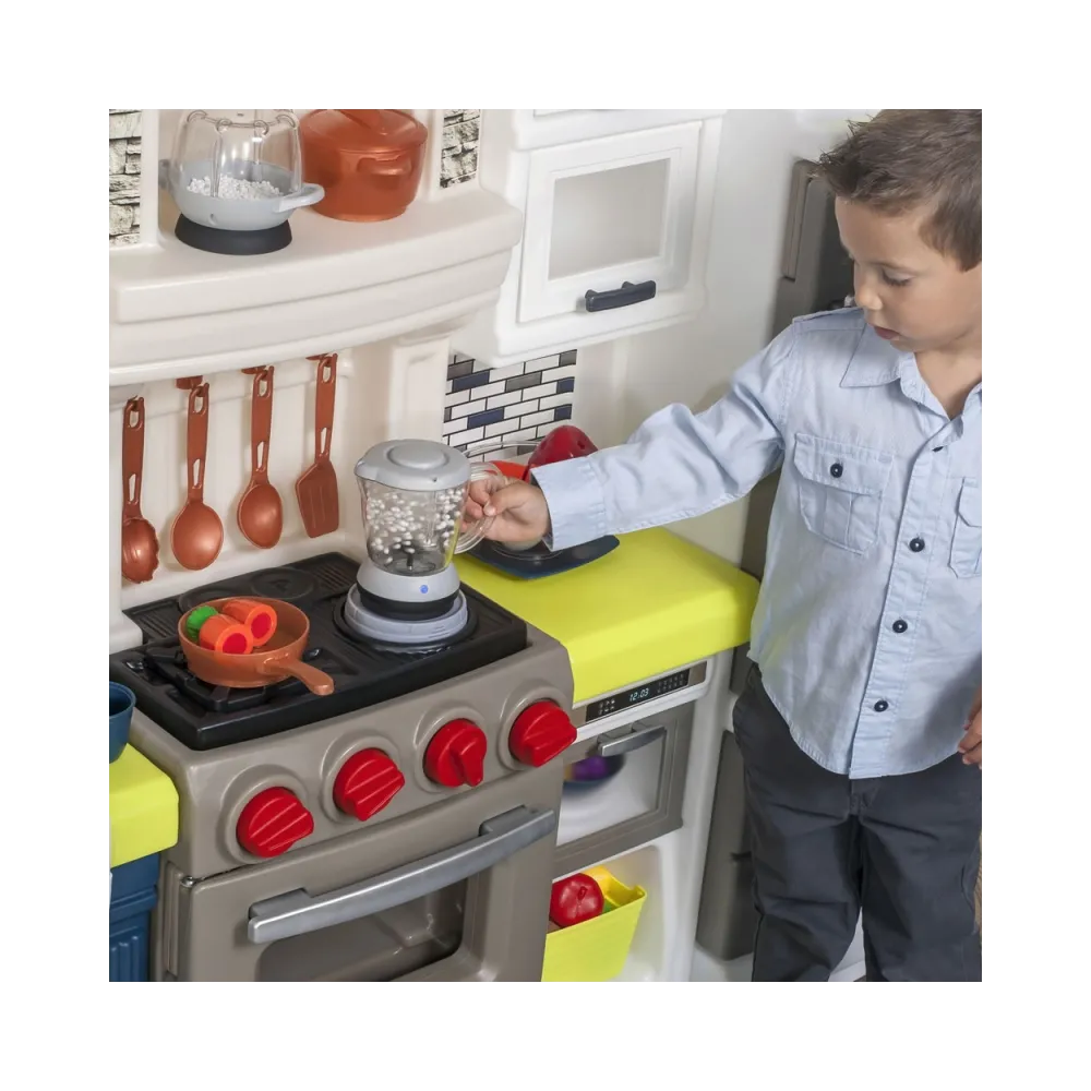 STEP2 Stylowa kuchnia dla dzieci Elegant Edge z akcesoriami