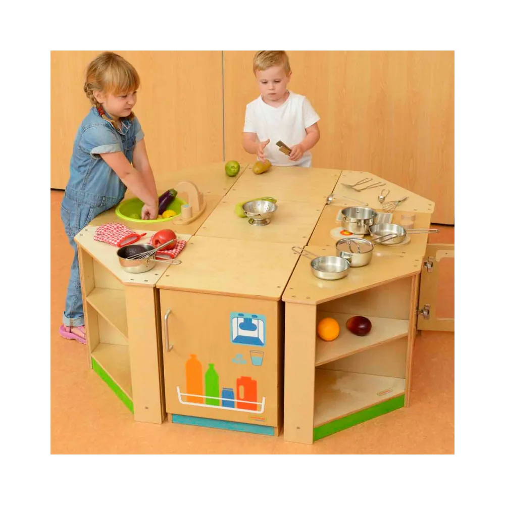 MASTERKIDZ Pastelowa Szafka ze Zlewem