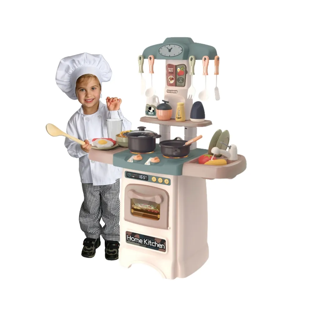 WOOPIE Modna Kuchnia z Obiegiem Wody Palnik Światło Dźwięk + 29 Akc.