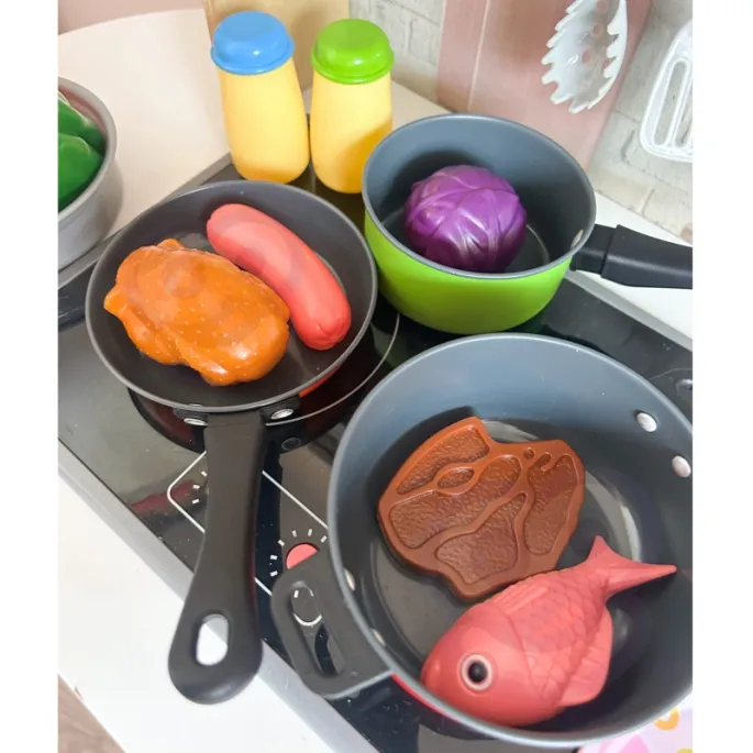 Realistyczne akcesoria kulinarne dla maluchów