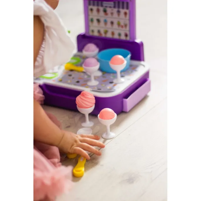 Edukacyjna zabawka - walizka z lodami