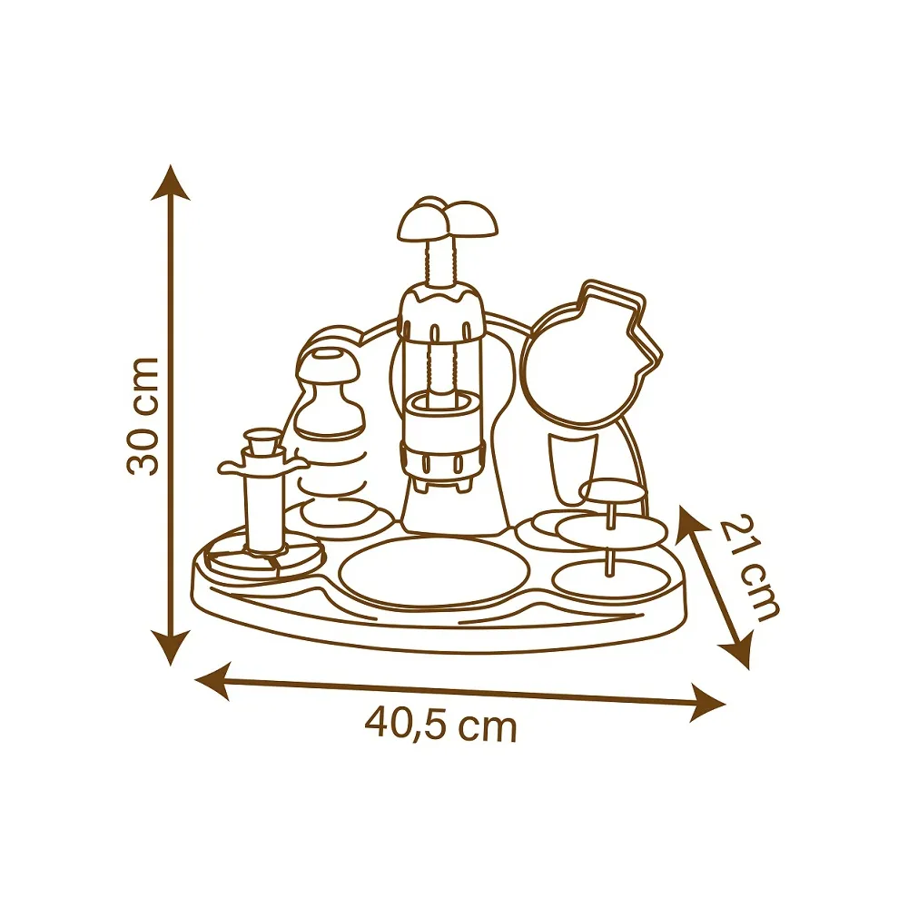 SMOBY Chef Fabryka Ciasteczek Zdrowych Ciastek