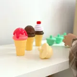 WOOPIE Zestaw do Robienia Lodów Układanka Lodziarnia 15 el.