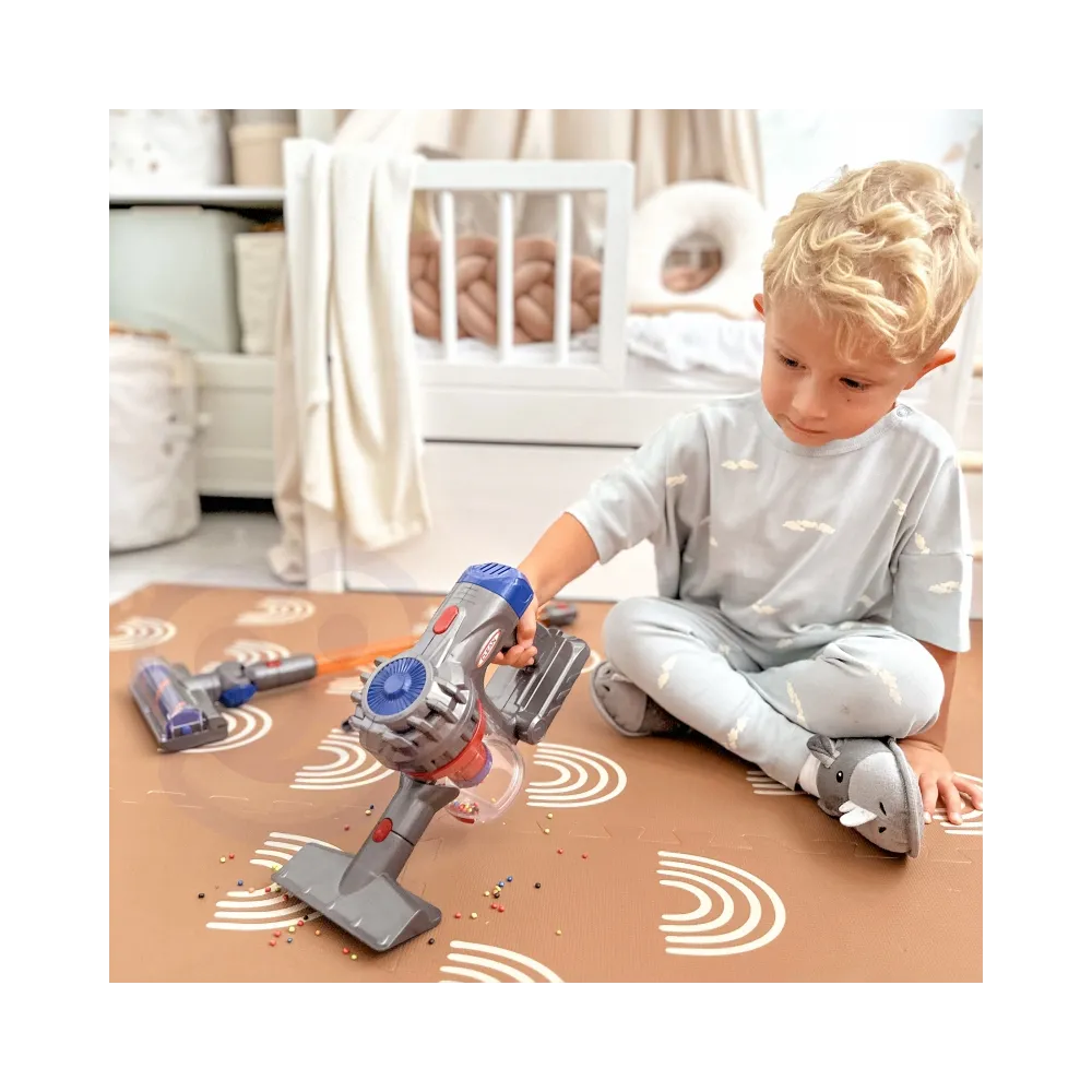 WOOPIE Interaktywny Odkurzacz Pionowy 3w1 dla Dzieci z Funkcją Ssania