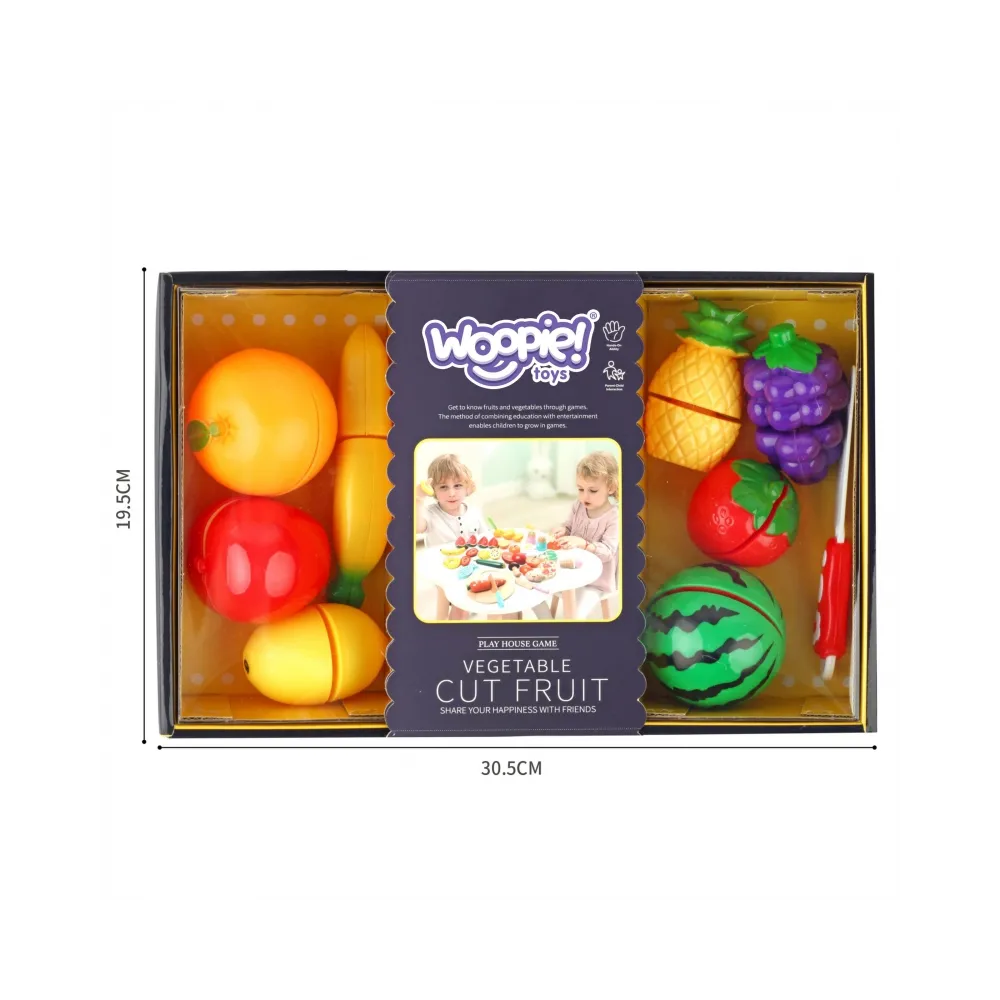 WOOPIE Owoce do Krojenia na Rzepy Deska Nożyk