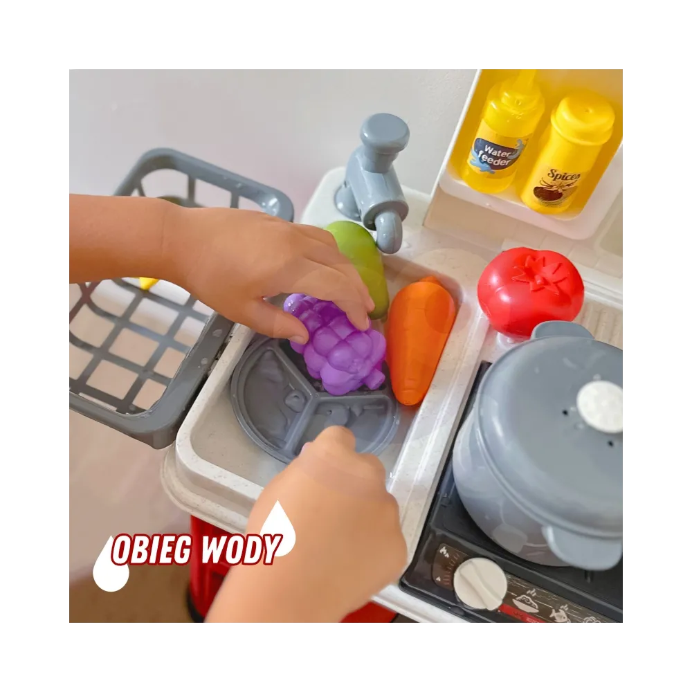 WOOPIE Kuchnia Interaktywna XL Para Wodna Kran z Wodą Akcesoria