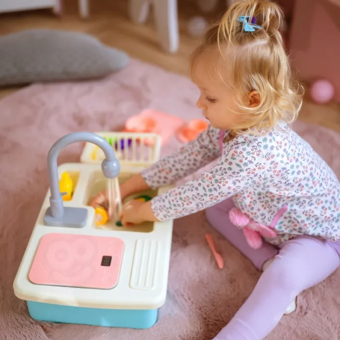 Zlewozmywak z ruchomymi elementami