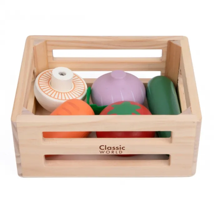 Kolorowe warzywa do odgrywania ról