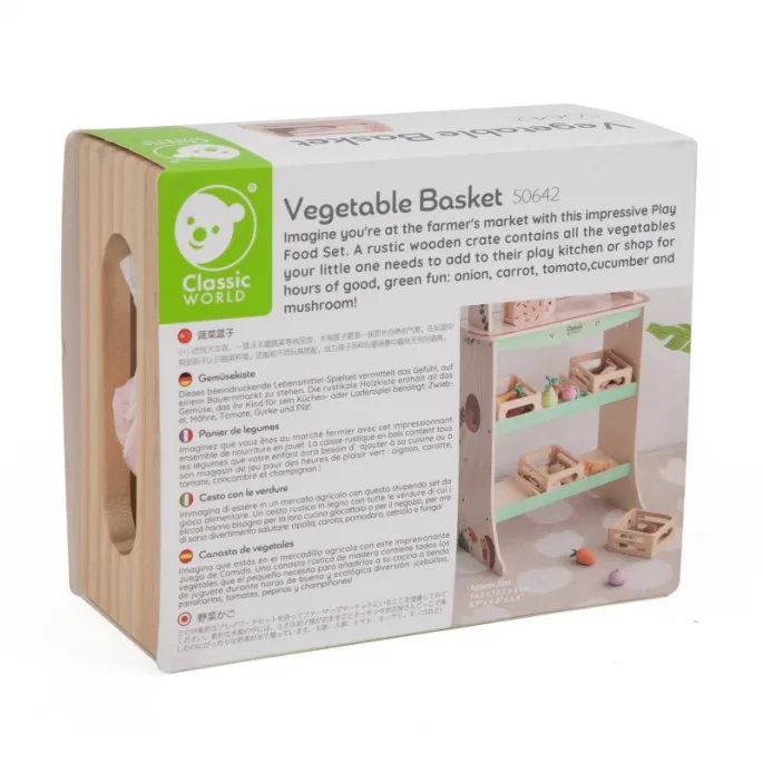 Zestaw do zabawy w sklep z warzywami