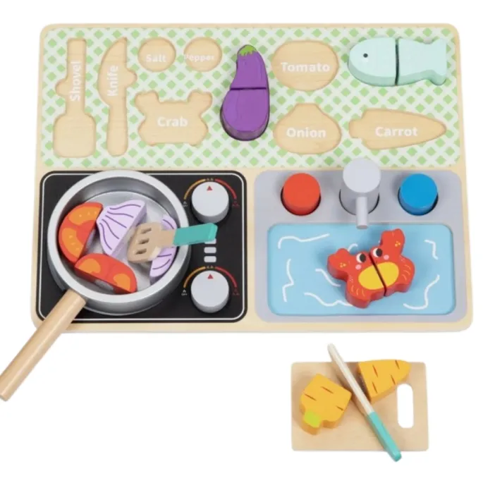 Bezpieczne elementy kuchni drewnianej