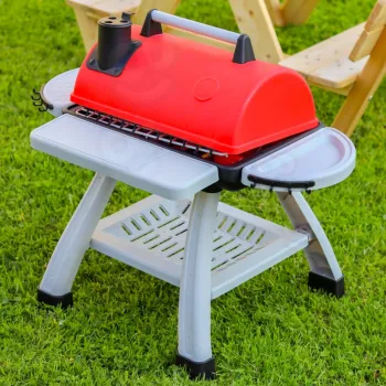 WOOPIE Grill Barbecue Kuchnia Ogrodowa Interaktywna Para LED Zestaw XL 41 el.