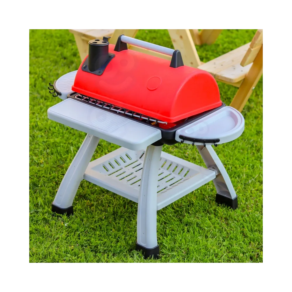 WOOPIE Grill Barbecue Kuchnia Ogrodowa Interaktywna Para LED Zestaw XL 41 el.