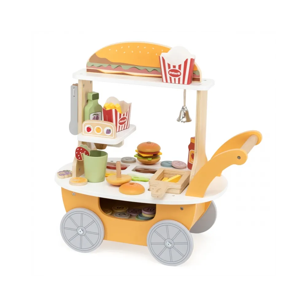 VIGA Minisklep z Hamburgerami – Kreatywna Zabawa w Odgrywanie Ról