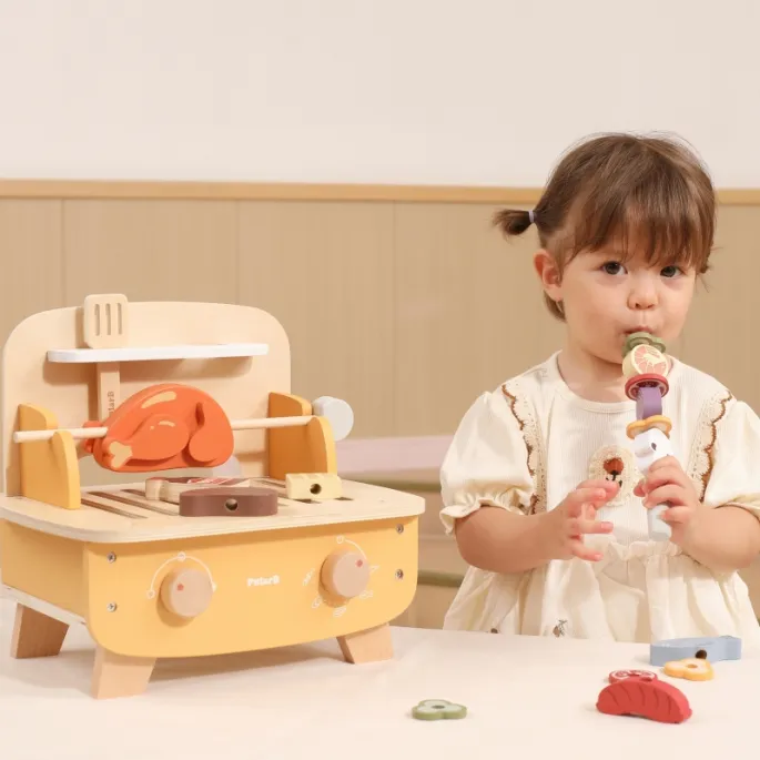 Idealny zestaw do grillowania dla małych kucharzy