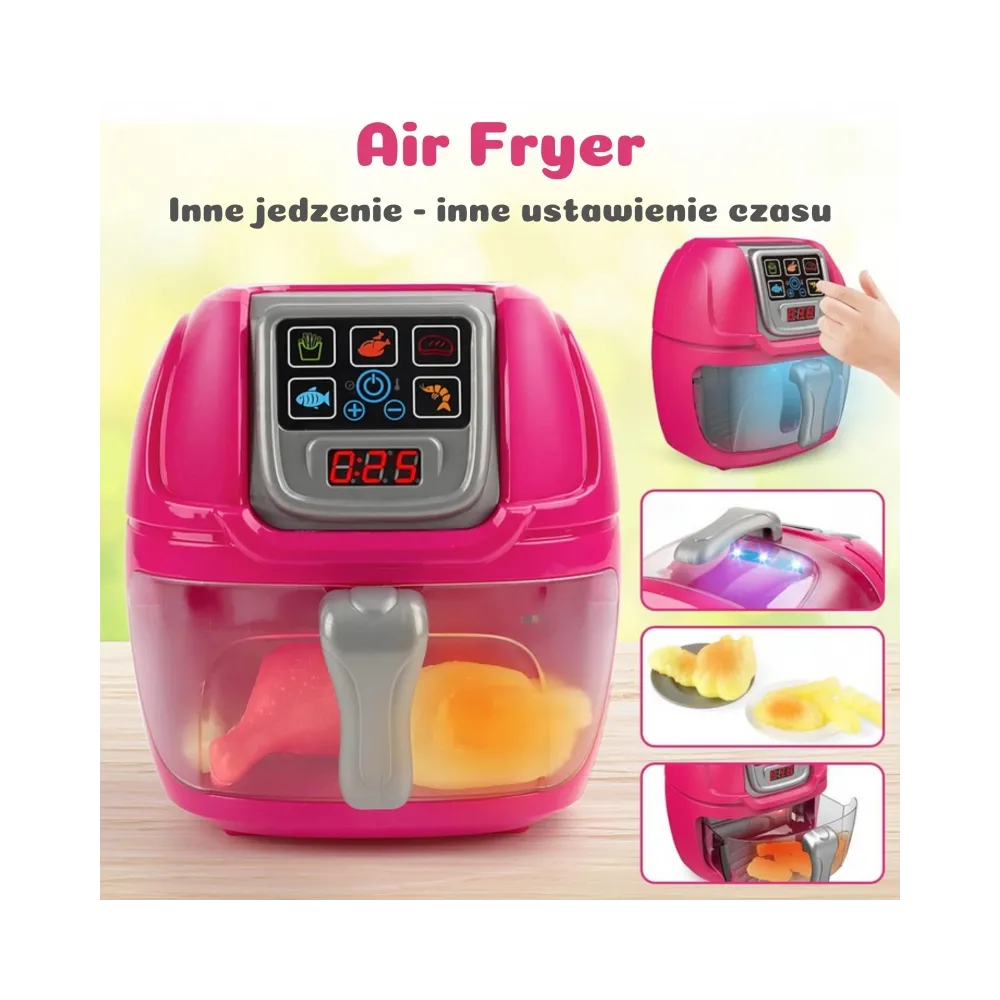 WOOPIE Air Fryer Interaktywna Frytkownica dla Małych Kucharzy