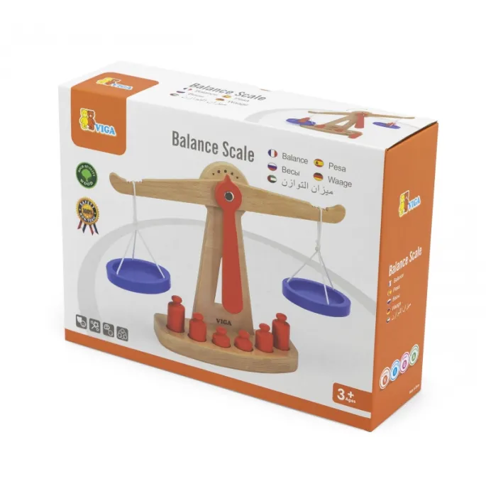 Edukacyjna waga sklepowa od Viga Toys dla młodych przedsiębiorców
