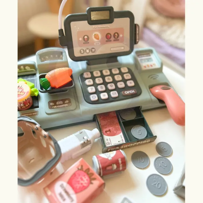 Kasa sklepowa Woopie z efektami dźwiękowymi