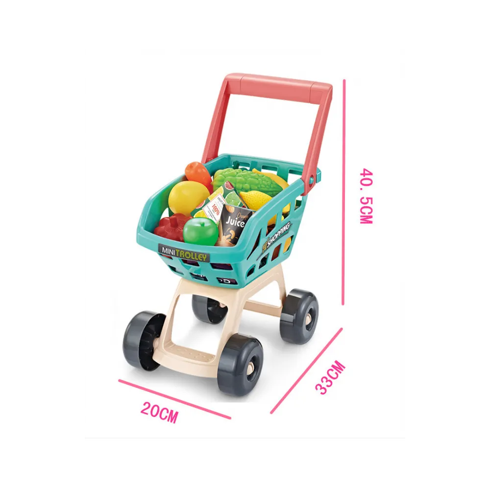 WOOPIE Sklep Supermarket i Wózek Koszyk Sklepowy Kasa Waga Skaner 47 akc