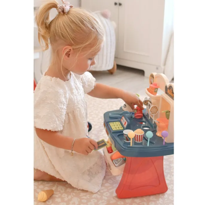 Zestaw sklepowy z trwałych materiałów dla dzieci