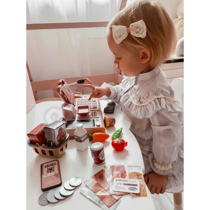 Zestaw zabawkowy z wagą i skanerem