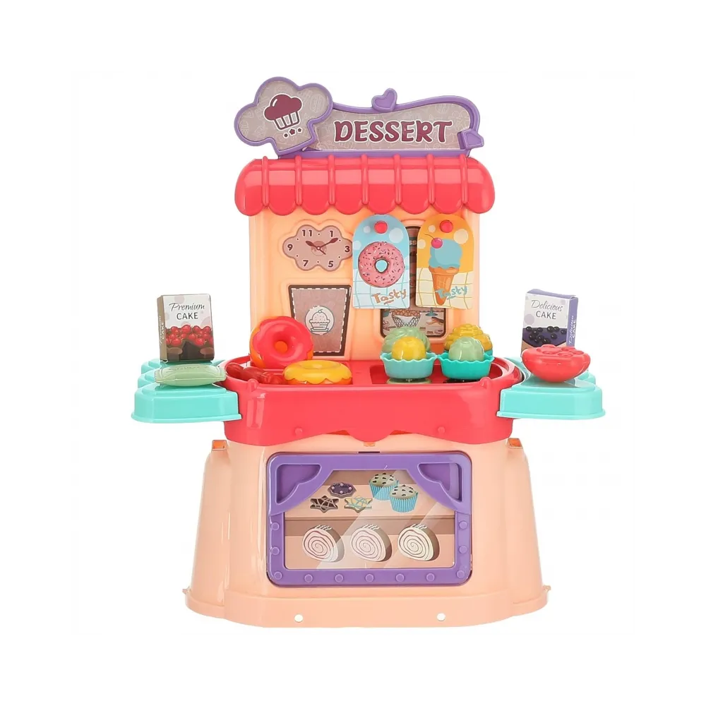 WOOPIE Cukiernia Lodziarnia Walizka 3w1 Torba 25 el.