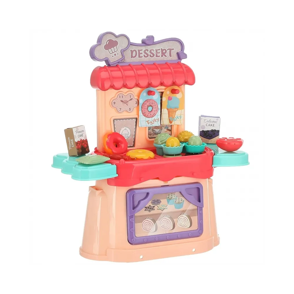 WOOPIE Cukiernia Lodziarnia Walizka 3w1 Torba 25 el.