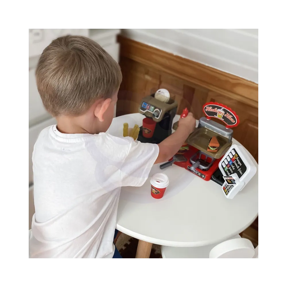 WOOPIE Fast Food XXL Sklep Restauracja Kasa + Dystrybutor Napojów