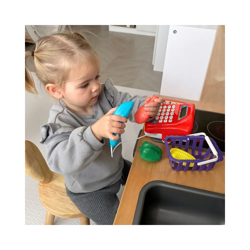 WOOPIE Kasa Sklepowa z Kalkulatorem i Akcesoriami