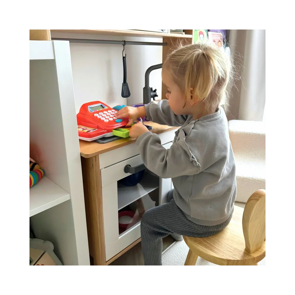 WOOPIE Kasa Sklepowa z Kalkulatorem i Akcesoriami