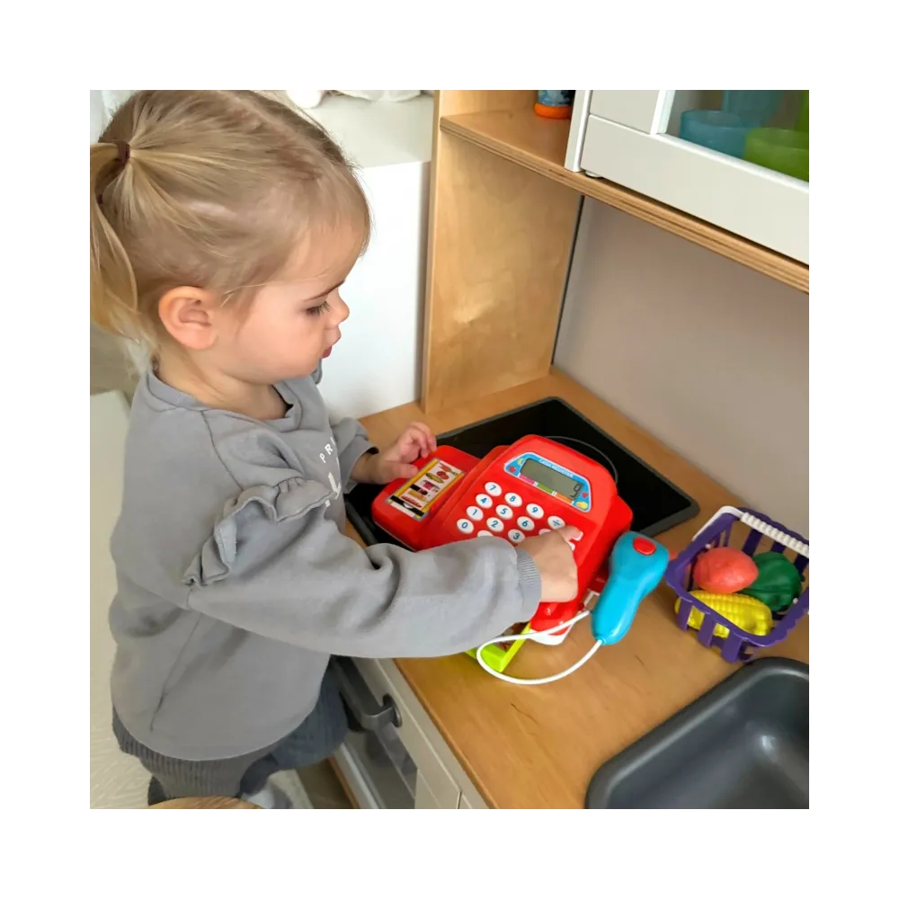 WOOPIE Kasa Sklepowa z Kalkulatorem i Akcesoriami